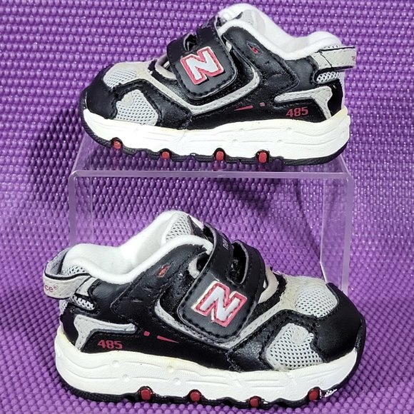 New Balance Other - New Balance Kids 485 Black/Grey Sneakers - Baby Size 3